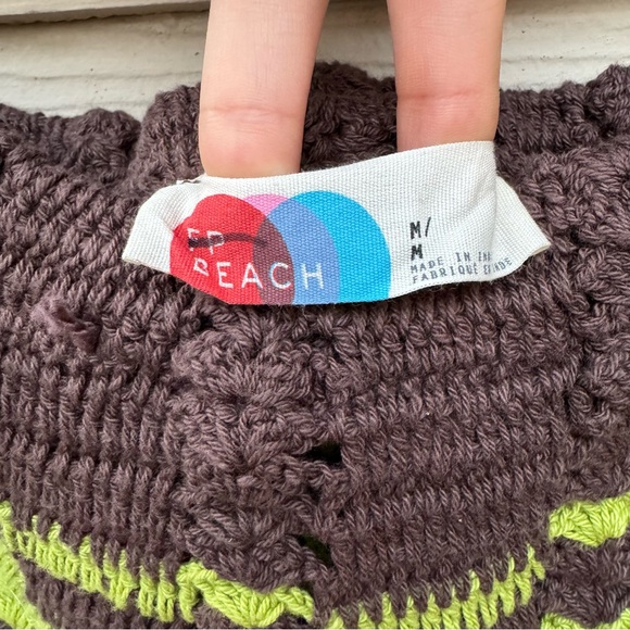 Free People Natural Donni Sweater Set Chocolate - Picture 8 of 11